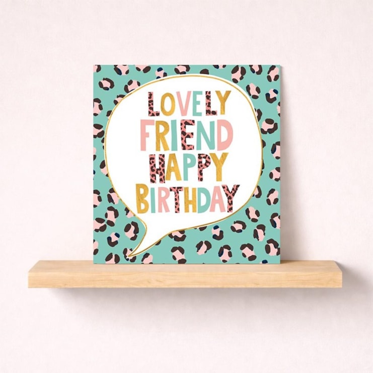 Birthday Card - Lovely Friend