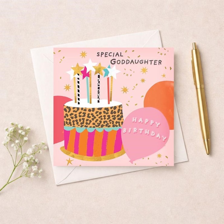 Goddaughter Birthday Card - Special Goddaughter Goddaughter Birthday Card - Special Goddaughter