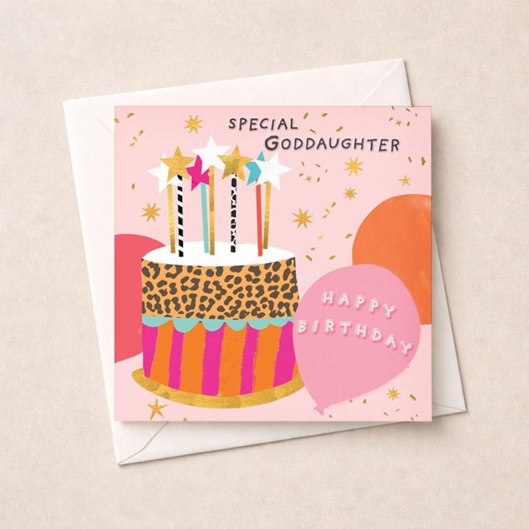 Goddaughter Birthday Card - Special Goddaughter