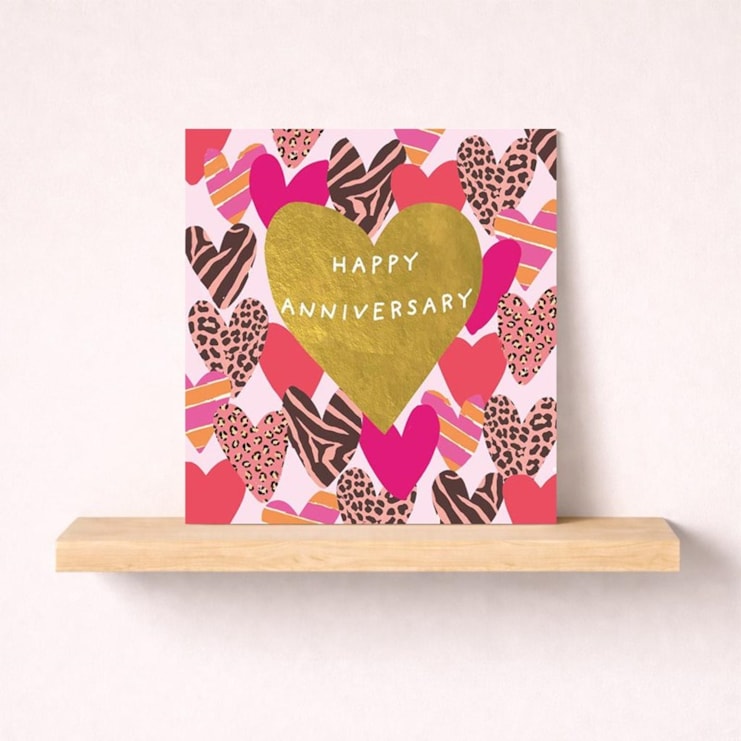 Anniversary Card - All The Hearts