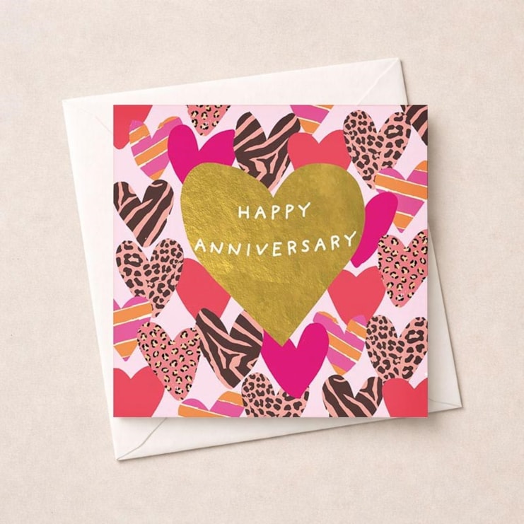 Anniversary Card - All The Hearts