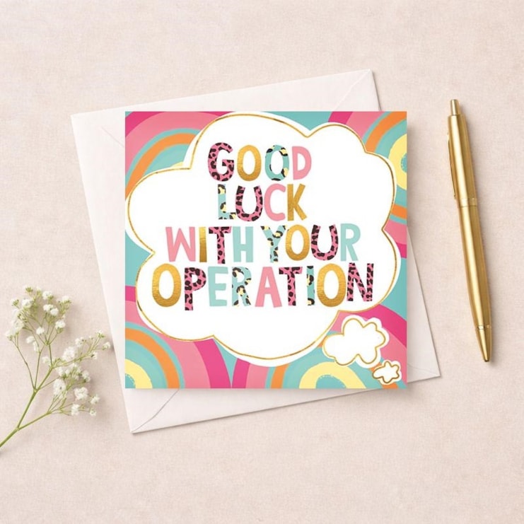 Get Well Soon Card - Operation