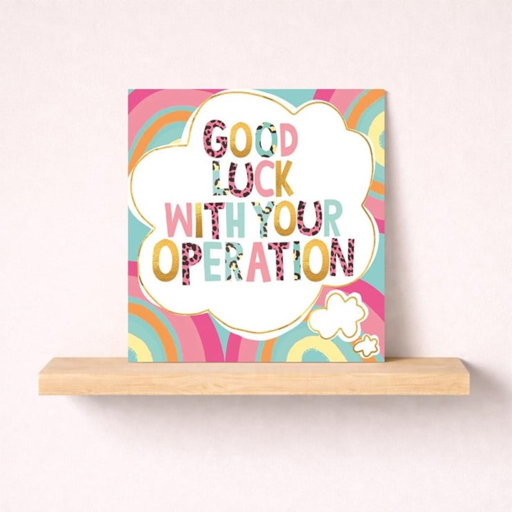 Get Well Soon Card - Operation Get Well Soon Card - Operation