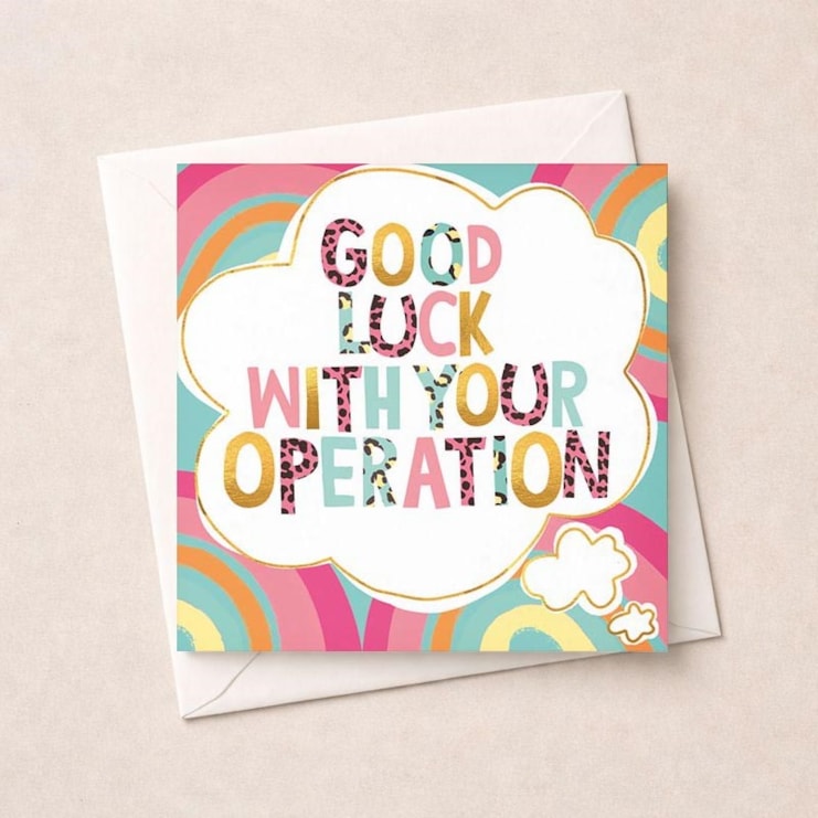 Get Well Soon Card - Operation Get Well Soon Card - Operation