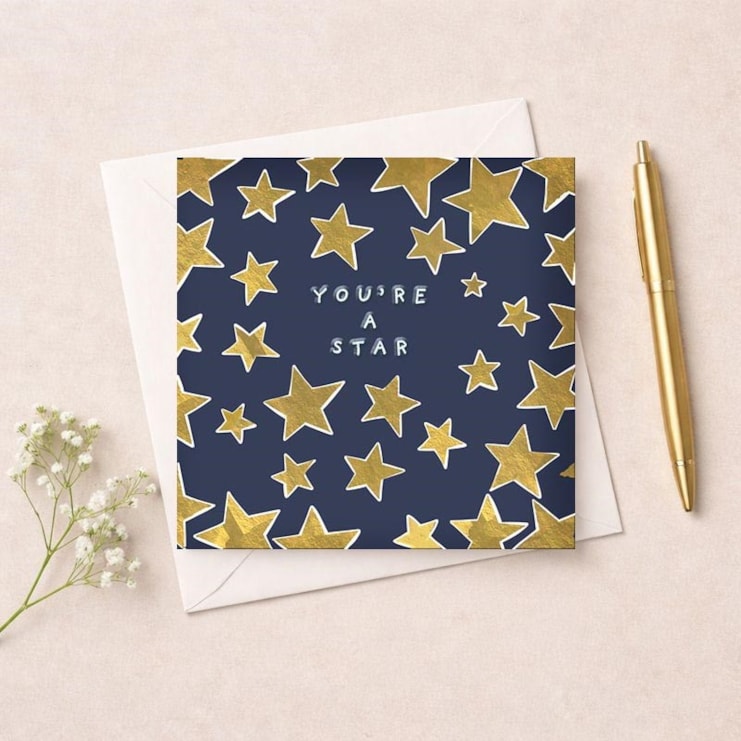 Congratulations Card -  You're A Star