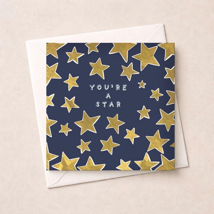 Congratulations Card -  You're A Star