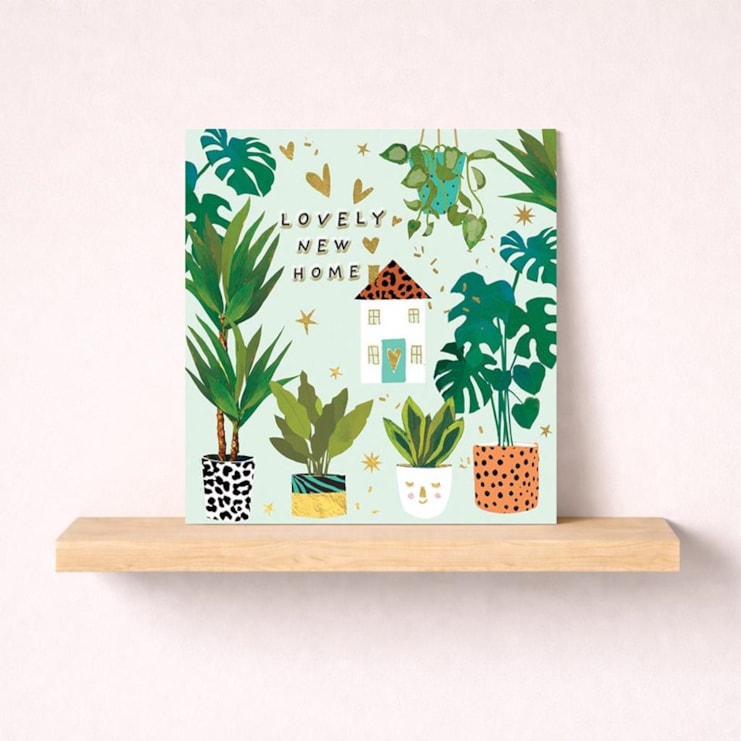 New Home Card - House Plants New Home Card - House Plants