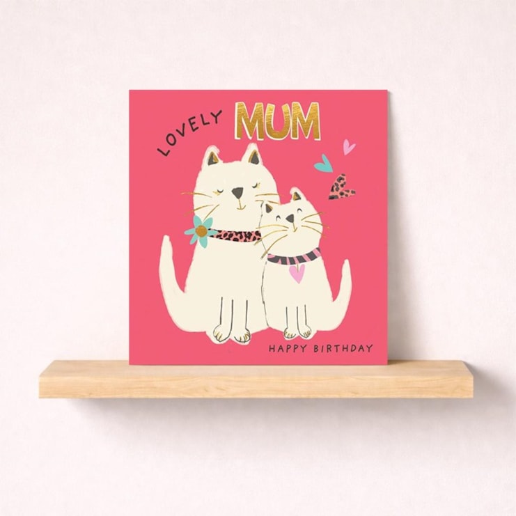 Mum Birthday Card - Cats Mum Birthday Card - Cats