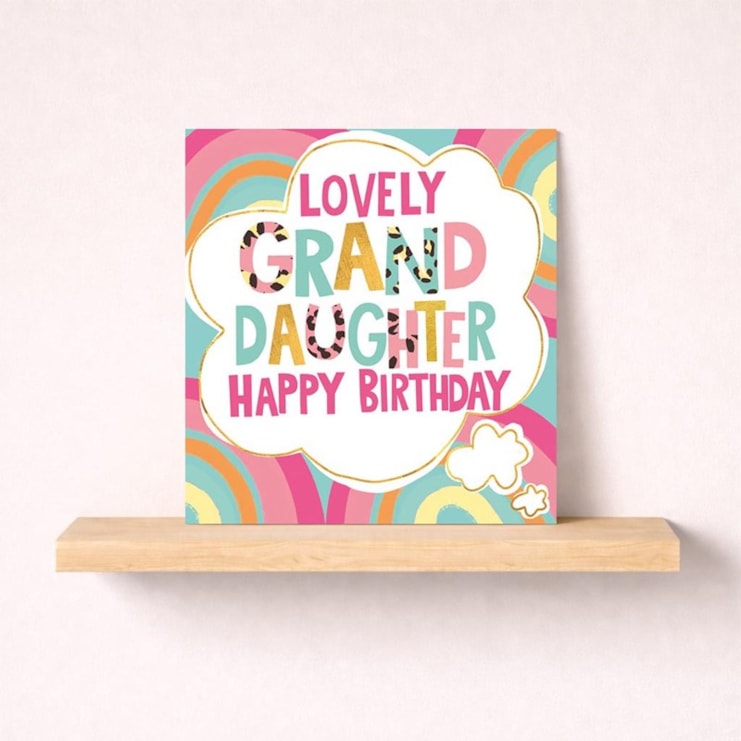 Granddaughter Birthday Card - Cloud