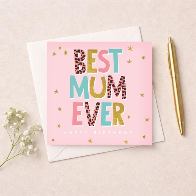 Mum Birthday Card - Words Mum Birthday Card - Words