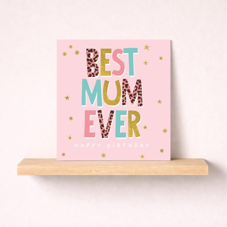 Mum Birthday Card - Words Mum Birthday Card - Words