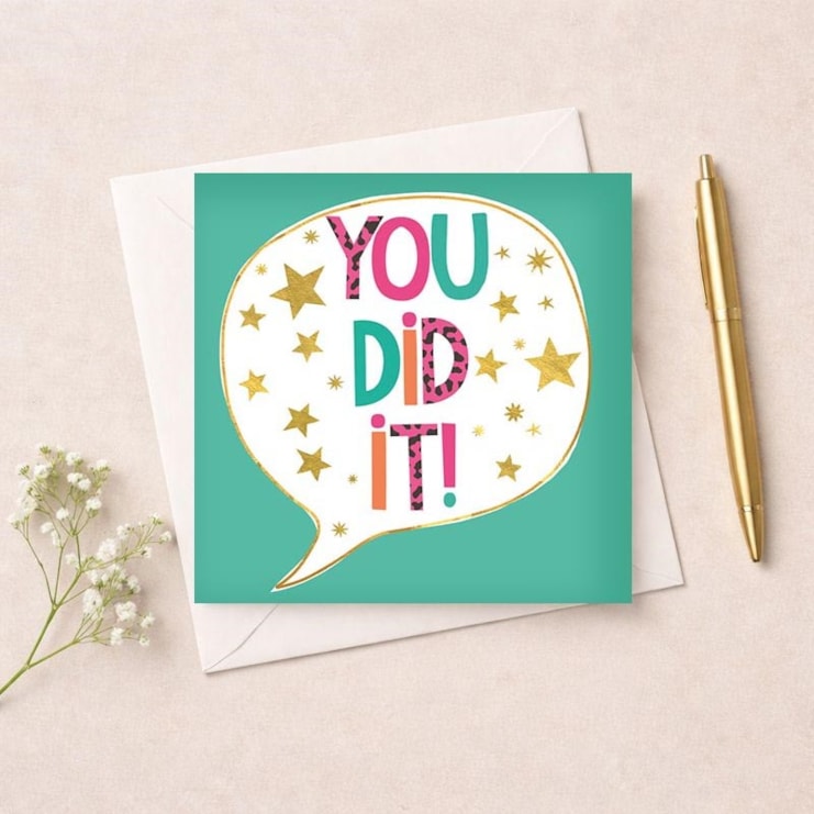 Congratulations Card - Speech Bubble