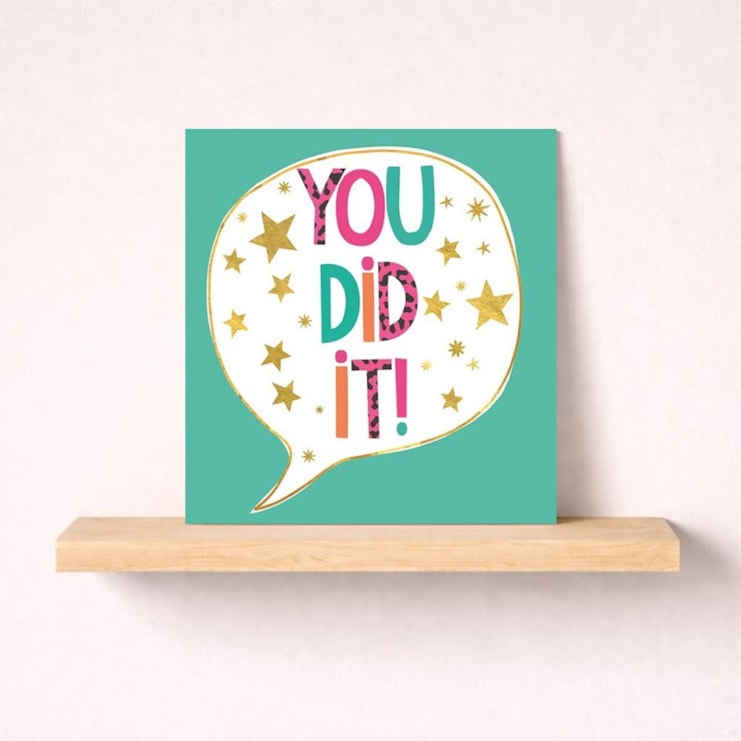Congratulations Card - Speech Bubble Congratulations Card - Speech Bubble