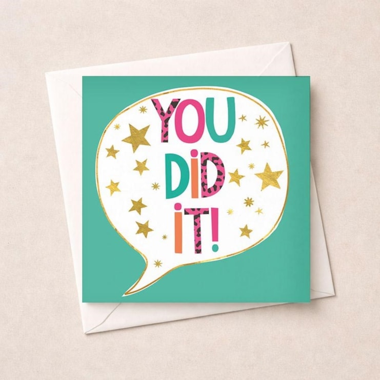 Congratulations Card - Speech Bubble Congratulations Card - Speech Bubble