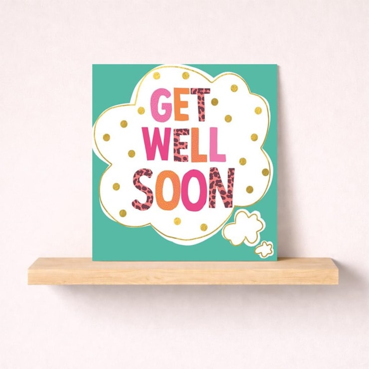 Get Well Soon Card - Cloud