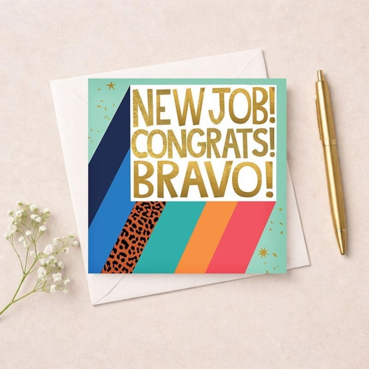 New Job Card - Congrats!