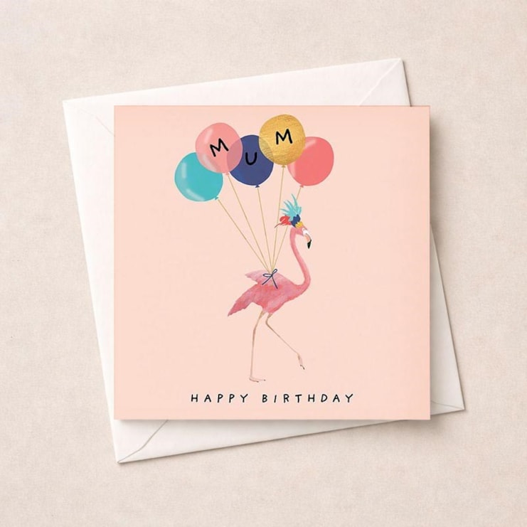 Mum Birthday Card - Flamingo Mum Birthday Card - Flamingo