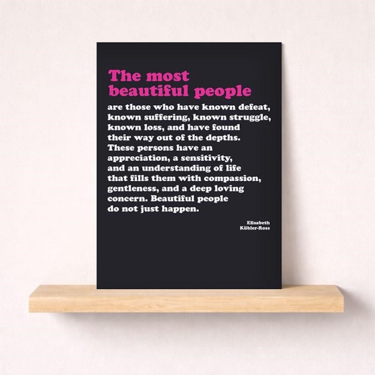 Open Card - The Most Beautiful People Open Card - The Most Beautiful People