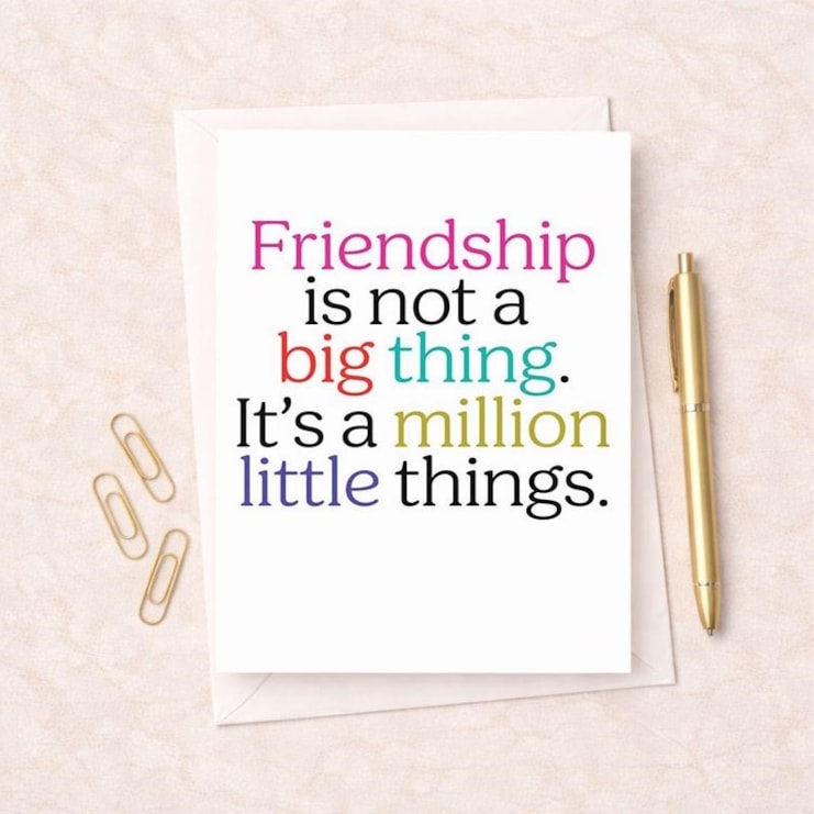 Friendship Card - Friendship