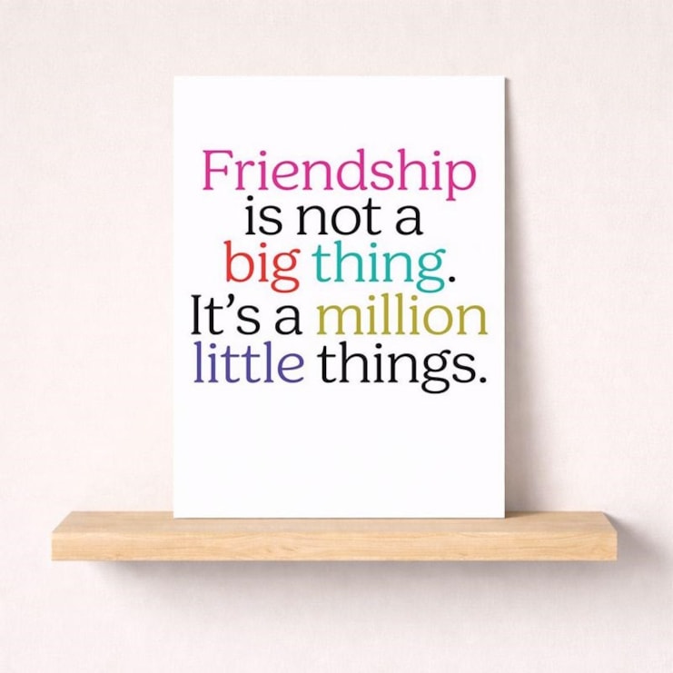 Friendship Card - Friendship