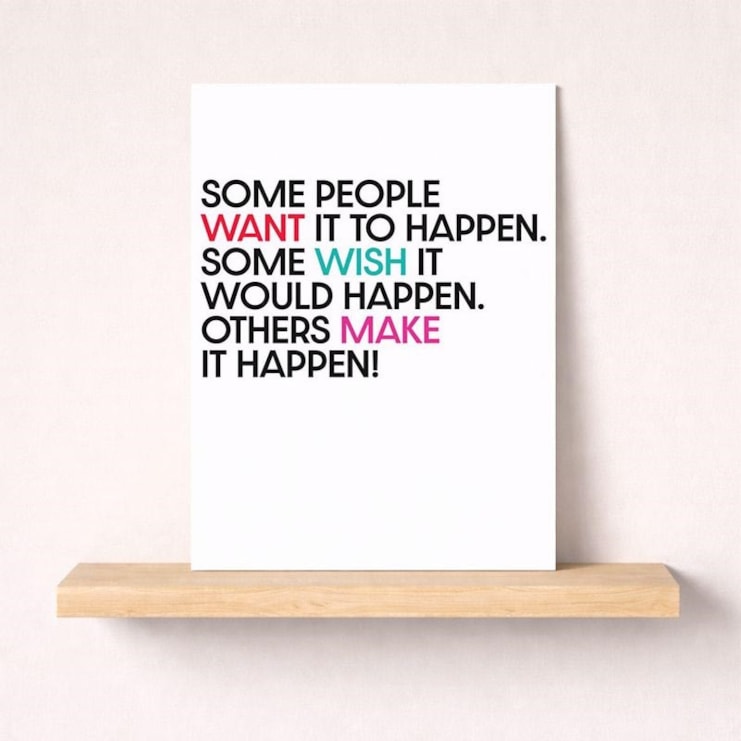 Just To Say Card - Others Make It Happen Just To Say Card - Others Make It Happen