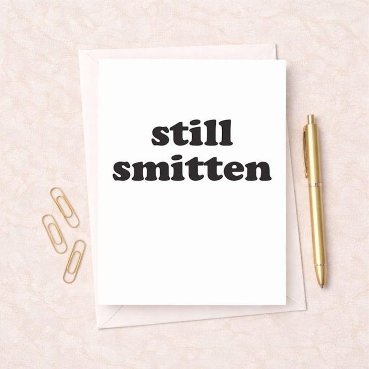 Anniversary Card - Still Smitten