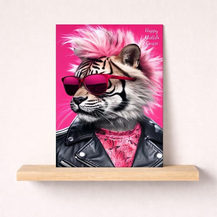 Birthday Card - Happy Midlife Crisis Birthday Card - Happy Midlife Crisis