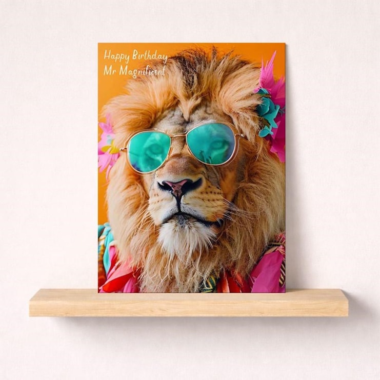 Birthday Card - Mr Magnificent
