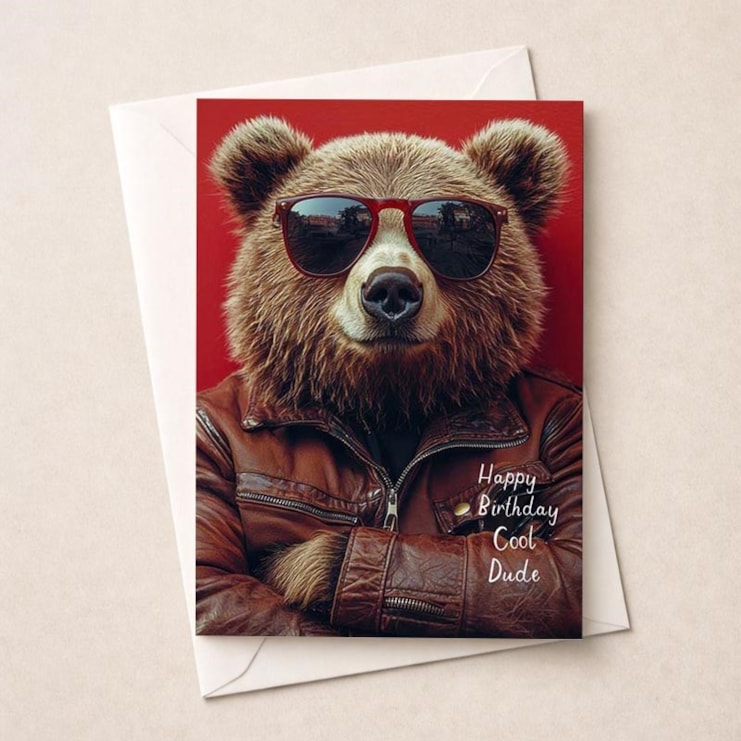 Birthday Card - Cool Dude