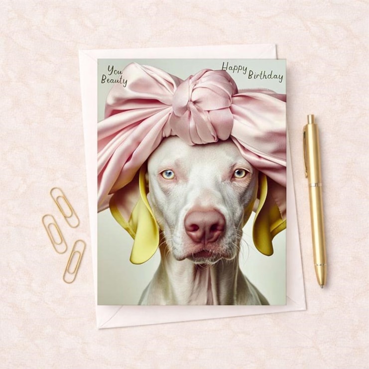 Birthday Card - You Beauty