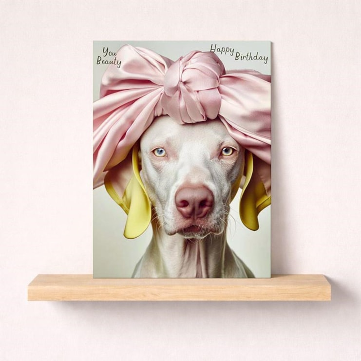 Birthday Card - You Beauty