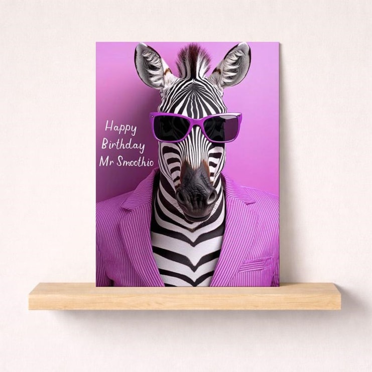Birthday Card - Mr Smoothie