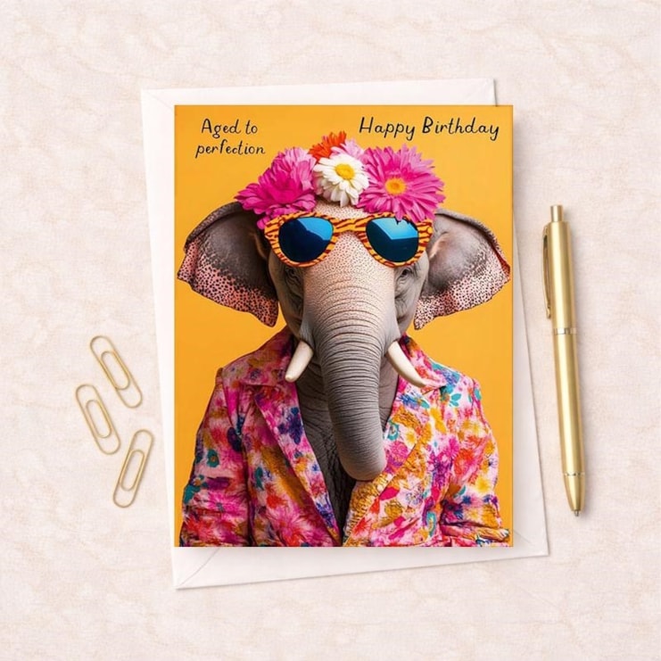 Birthday Card - Aged To Perfection Birthday Card - Aged To Perfection