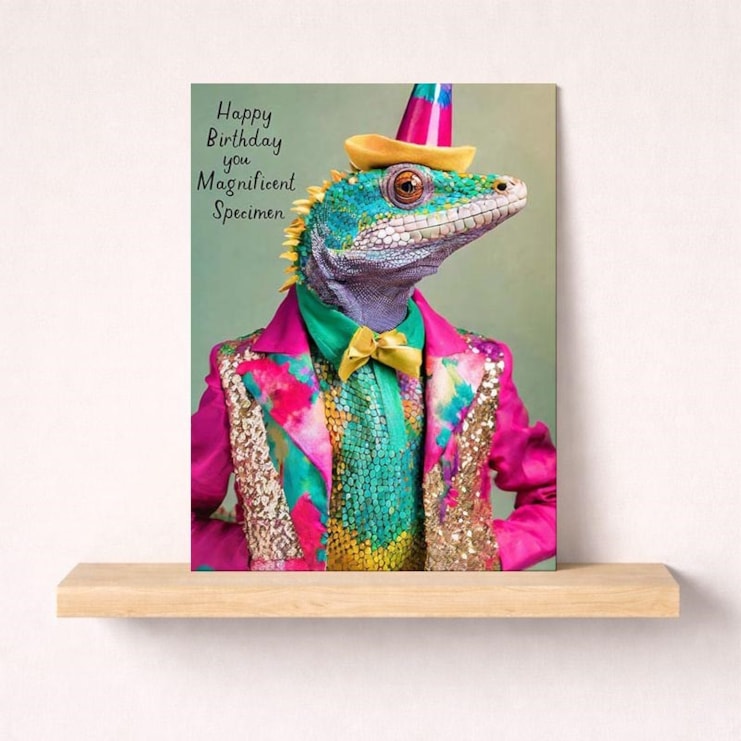 Birthday Card - You Magnificent Specimen