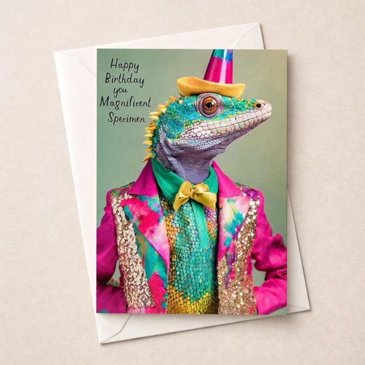 Birthday Card - You Magnificent Specimen Birthday Card - You Magnificent Specimen