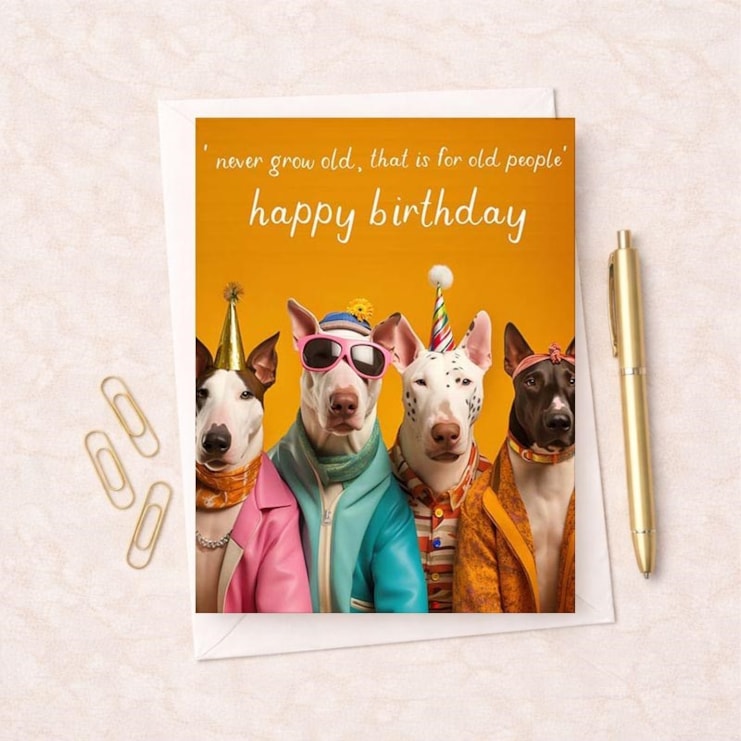 Birthday Card - Never Grow Old