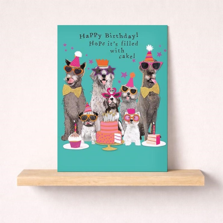 Birthday Card - Hope It's Filled With Cake Birthday Card - Hope It's Filled With Cake