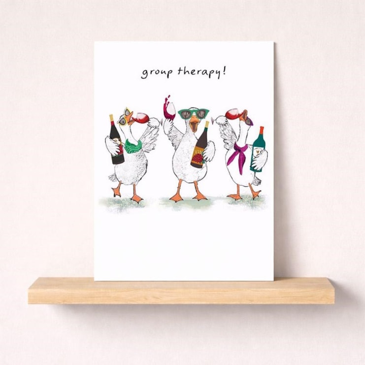 Open Card - Group Therapy Ducks