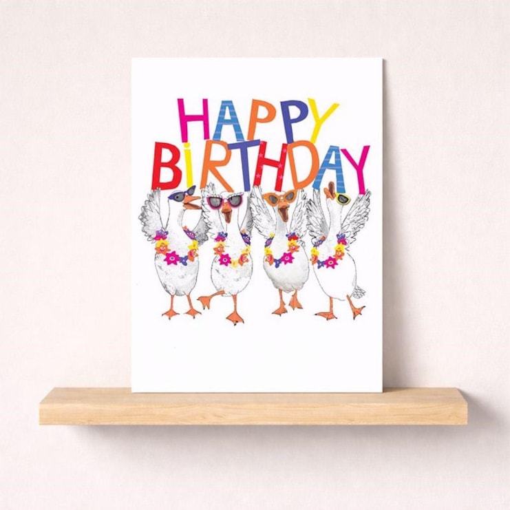 Birthday Card - Birthday Ducks Birthday Card - Birthday Ducks