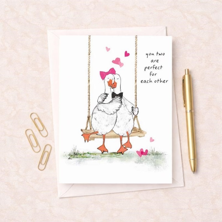 Anniversary Card - Perfect For Each Other Anniversary Card - Perfect For Each Other