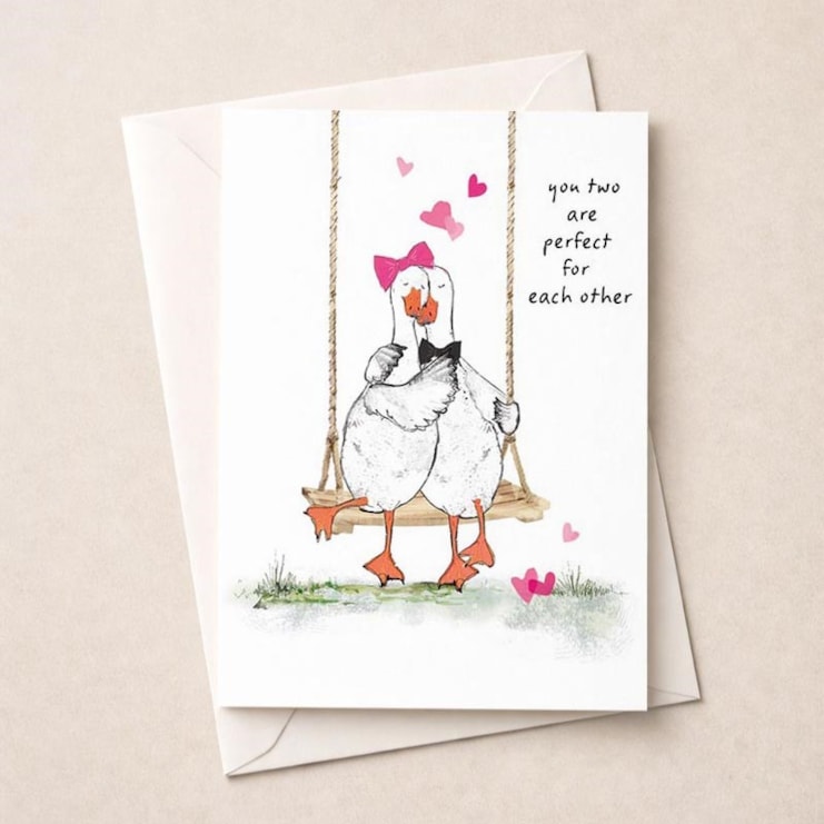 Anniversary Card - Perfect For Each Other