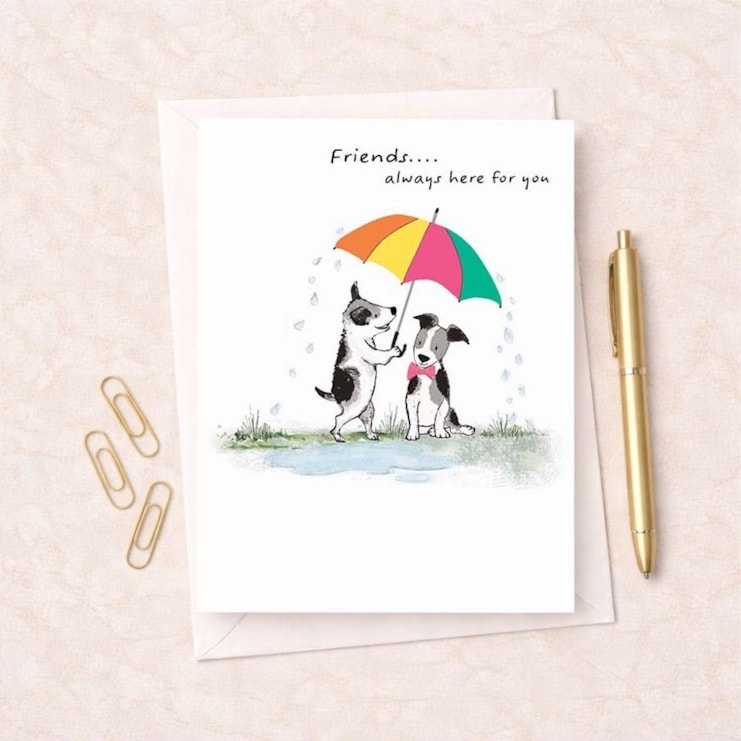 Friendship Card - Friends Always Here For You Friendship Card - Friends Always Here For You