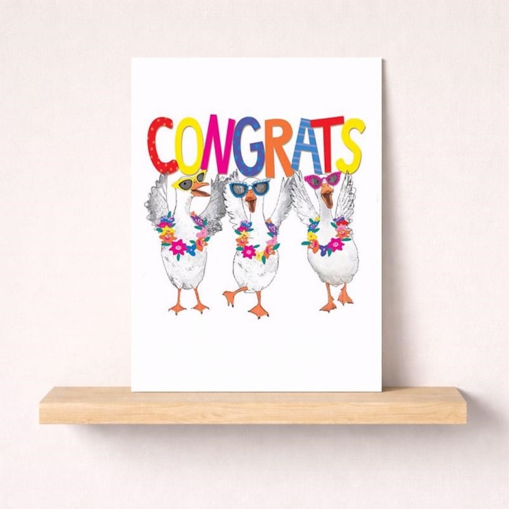 Congratulations Card - Congrats Congratulations Card - Congrats