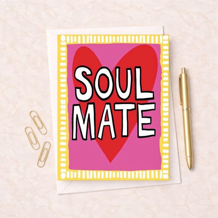 Anniversary Card - Soul Mate Anniversary Card - Soul Mate