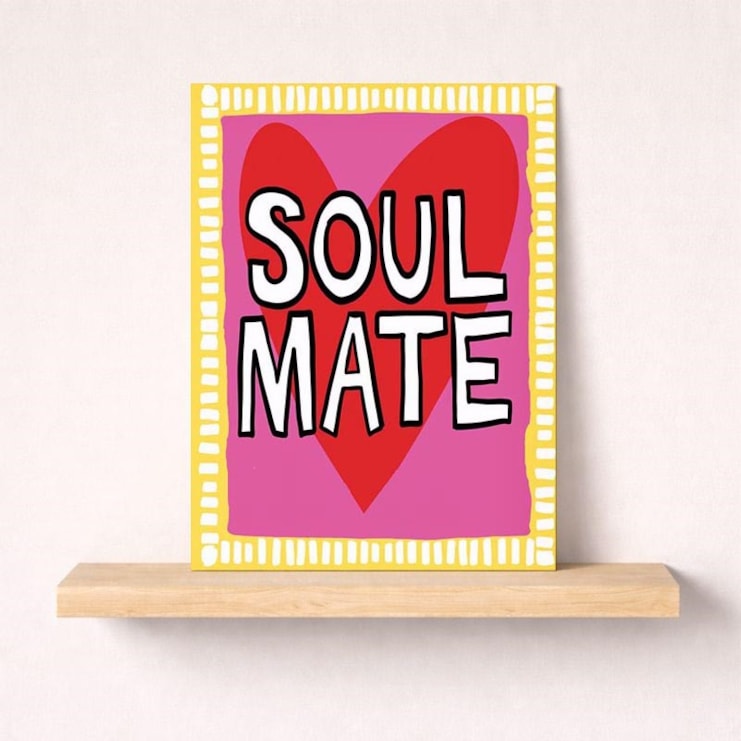 Anniversary Card - Soul Mate Anniversary Card - Soul Mate
