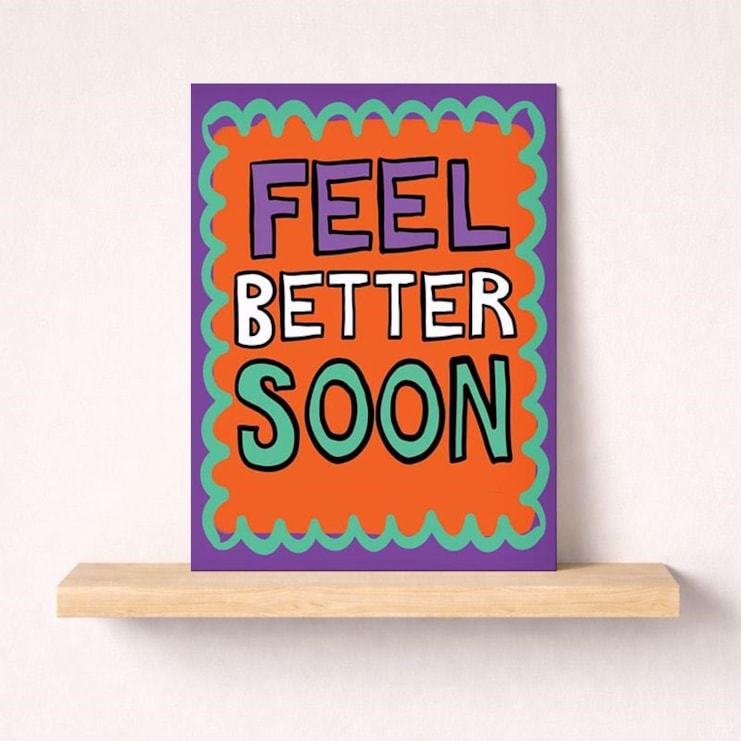 Get Well Soon Card - Fell Better Soon Get Well Soon Card - Fell Better Soon