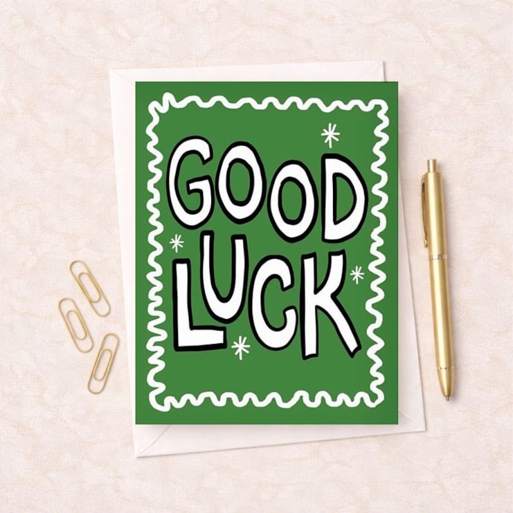 Good Luck Card - Good Luck