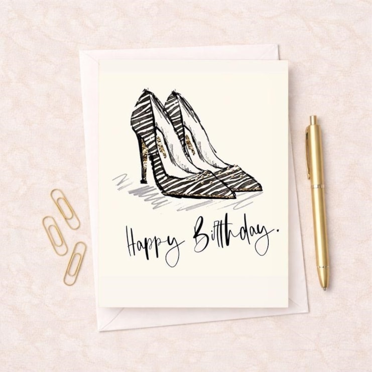 Birthday Card - High Heels