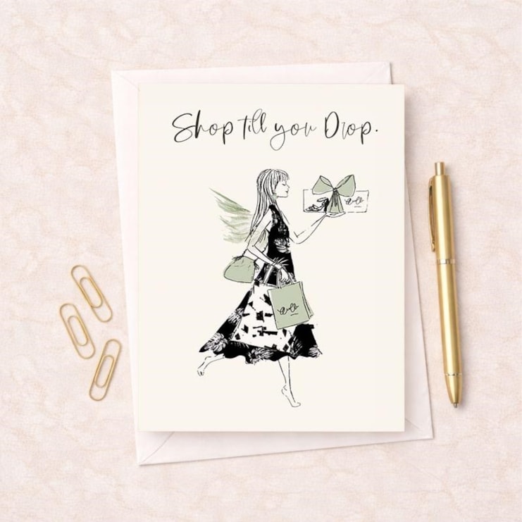 Open Card - Shop Till You Drop