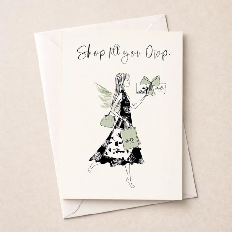 Open Card - Shop Till You Drop